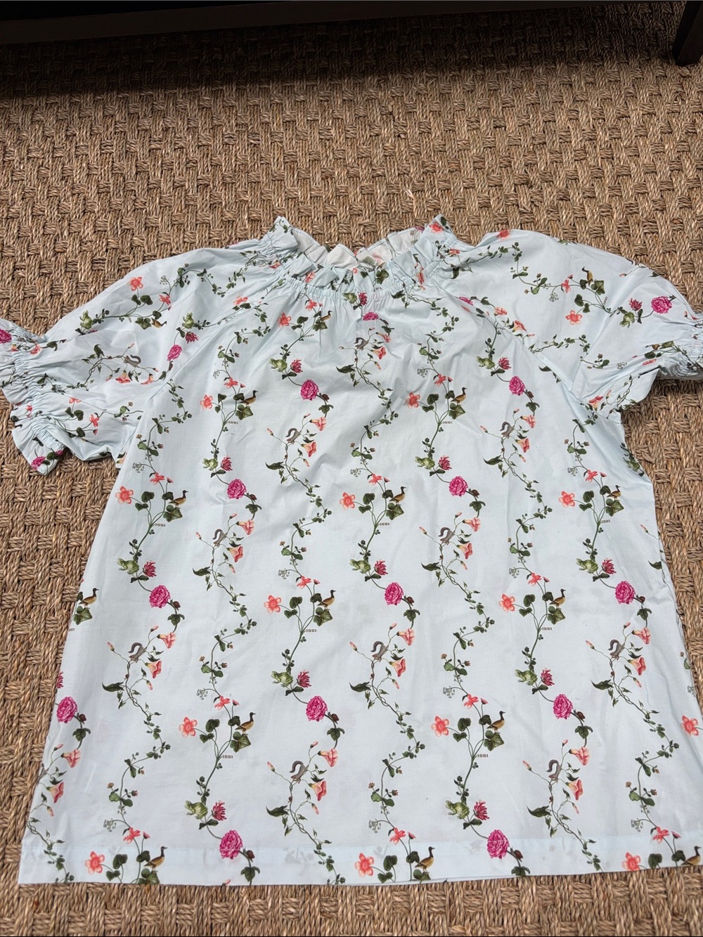 Hill house floral top